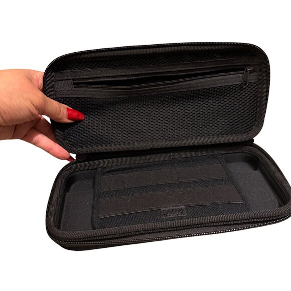 Nintendo Switch Console Neon Blue & Red Joy-Con With Dock Grip Case & Accessorie - Picture 6 of 9